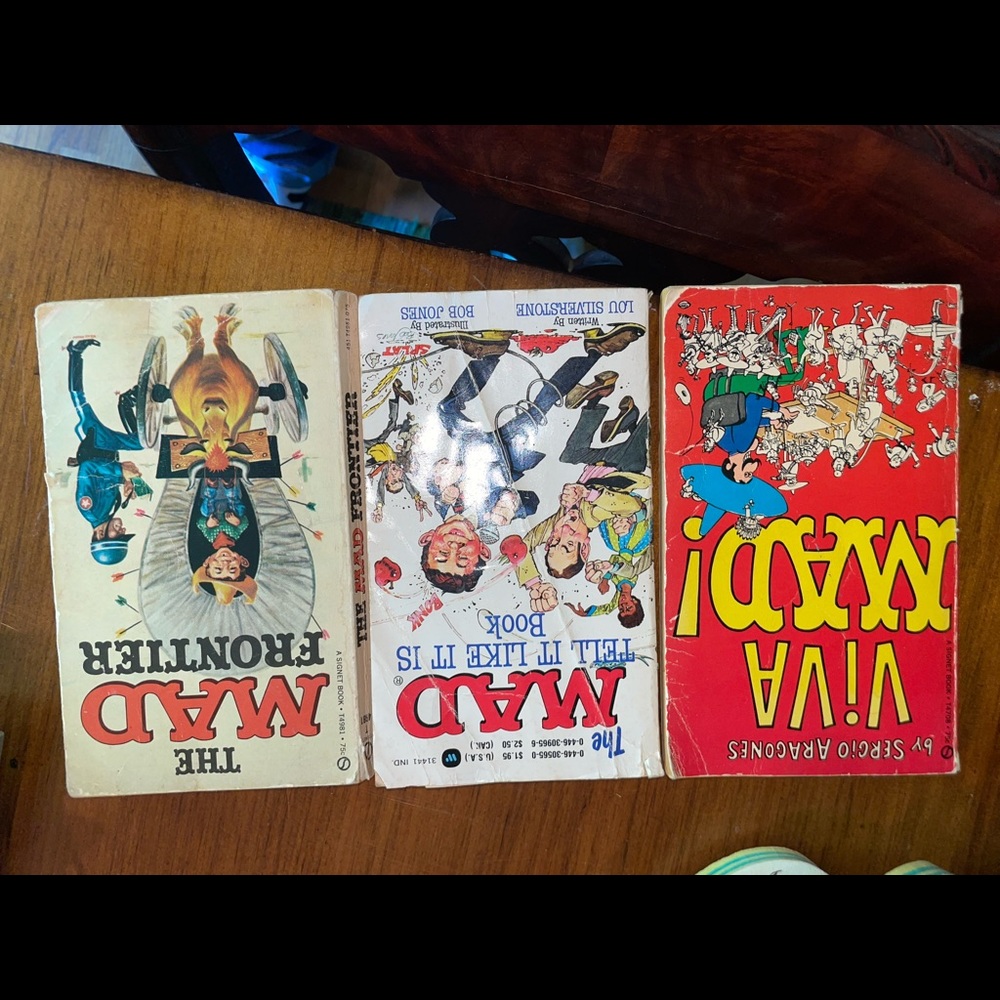 Vintage MAD Books- Four